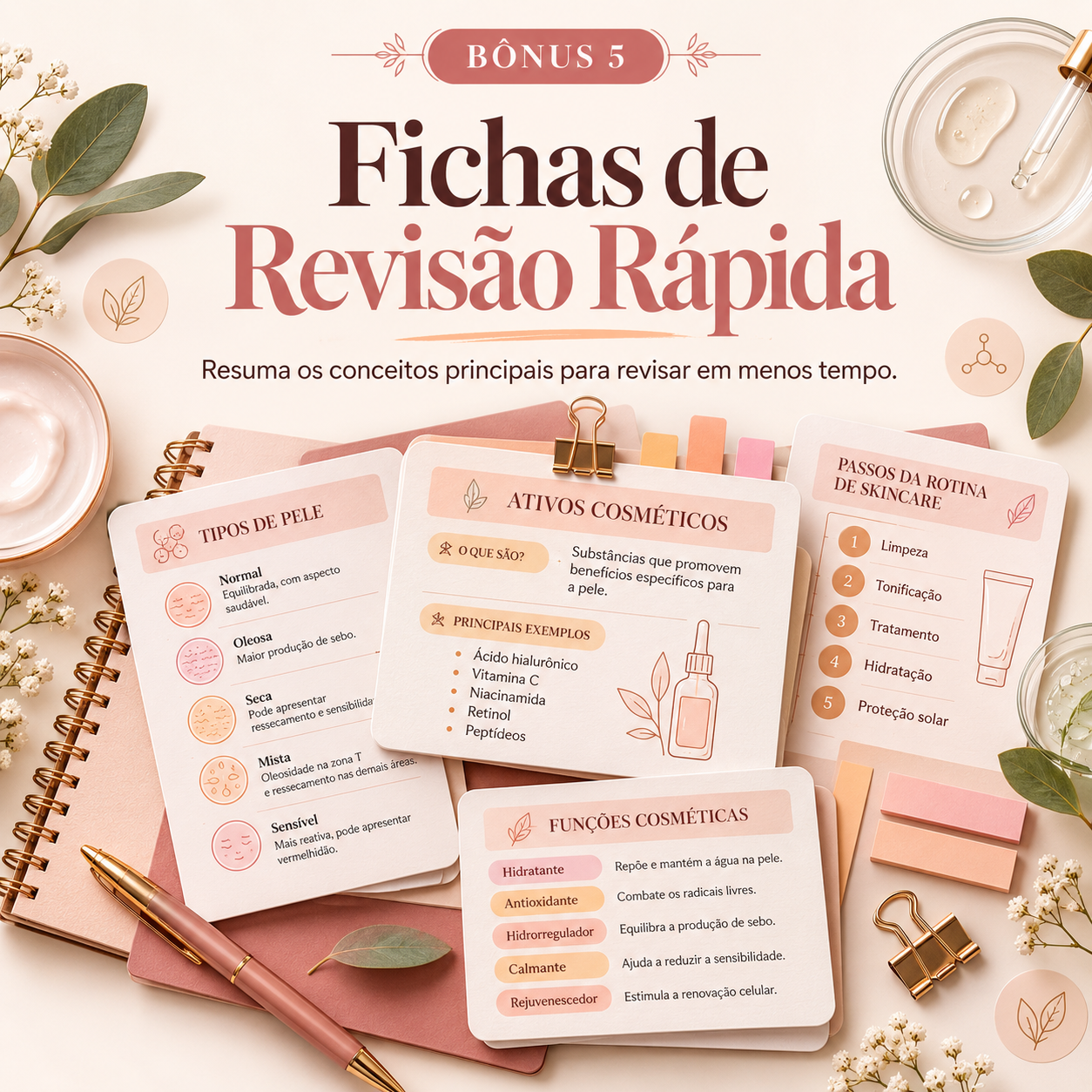 Capa do bônus 5: Mapas de Revisão Rápida