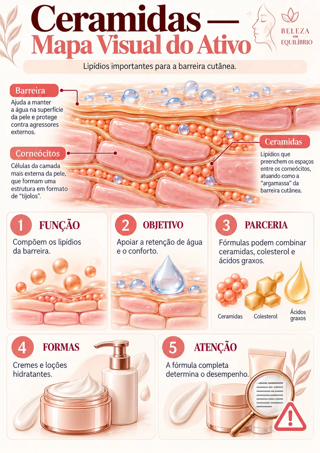 Exemplo de mapa visual: Ceramidas